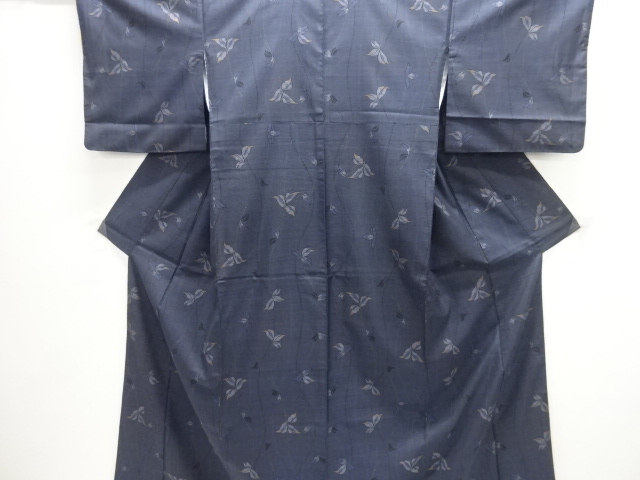 JAPANESE KIMONO / DORO OSHIMA TSUMUGI (5 maruki)